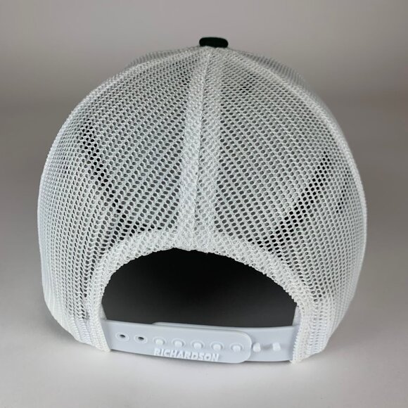 Tulane Green Wave NCAA Retro Green White Richardson Snapback Trucker Hat - Picture 3 of 5